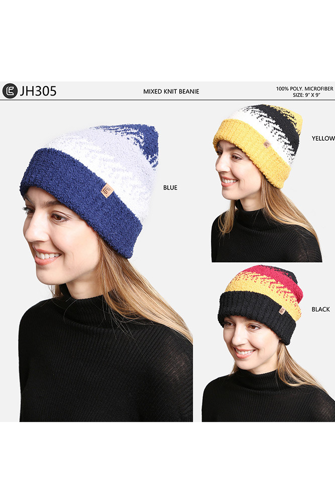 Women's Mixed Knit Beanie — beanie photo 3