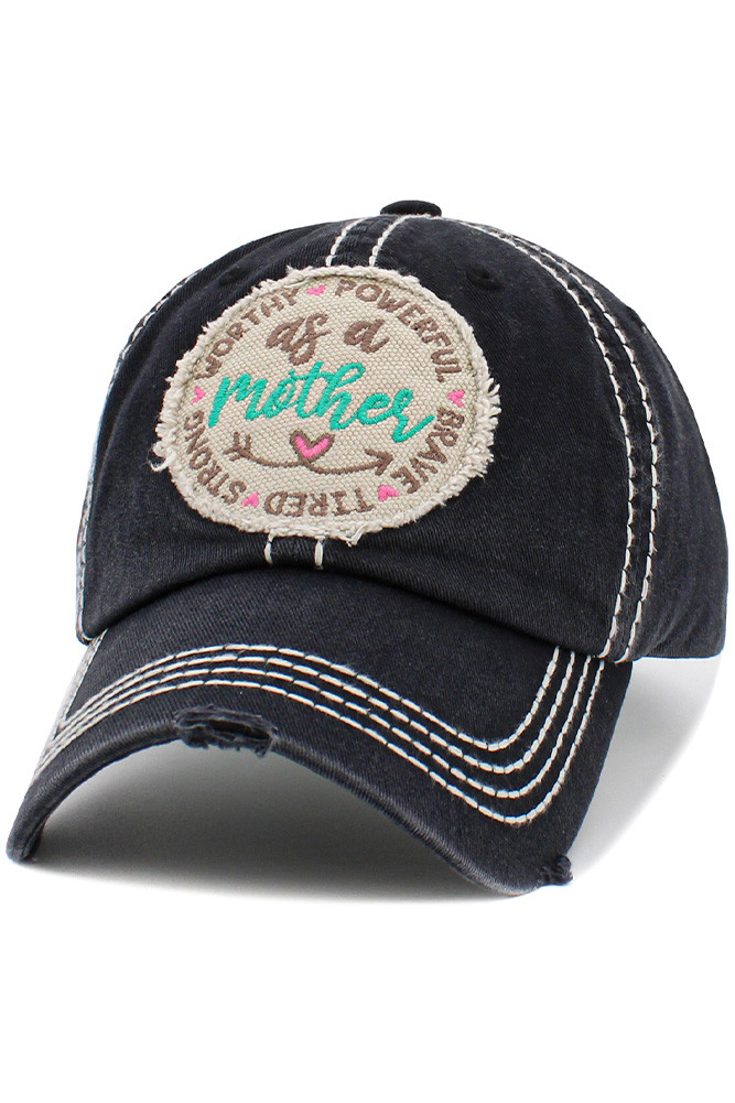 Women's As a Mother Vintage Ball Cap — cap photo 2