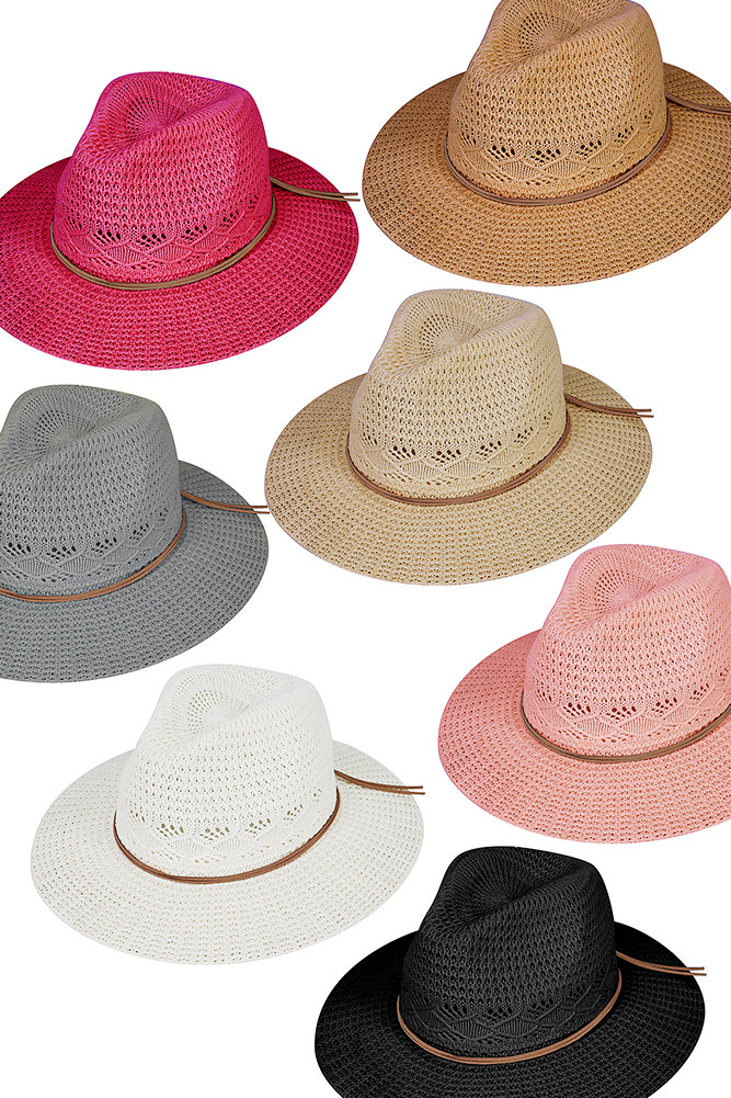 Cotton Knitted Panama by BURACQ