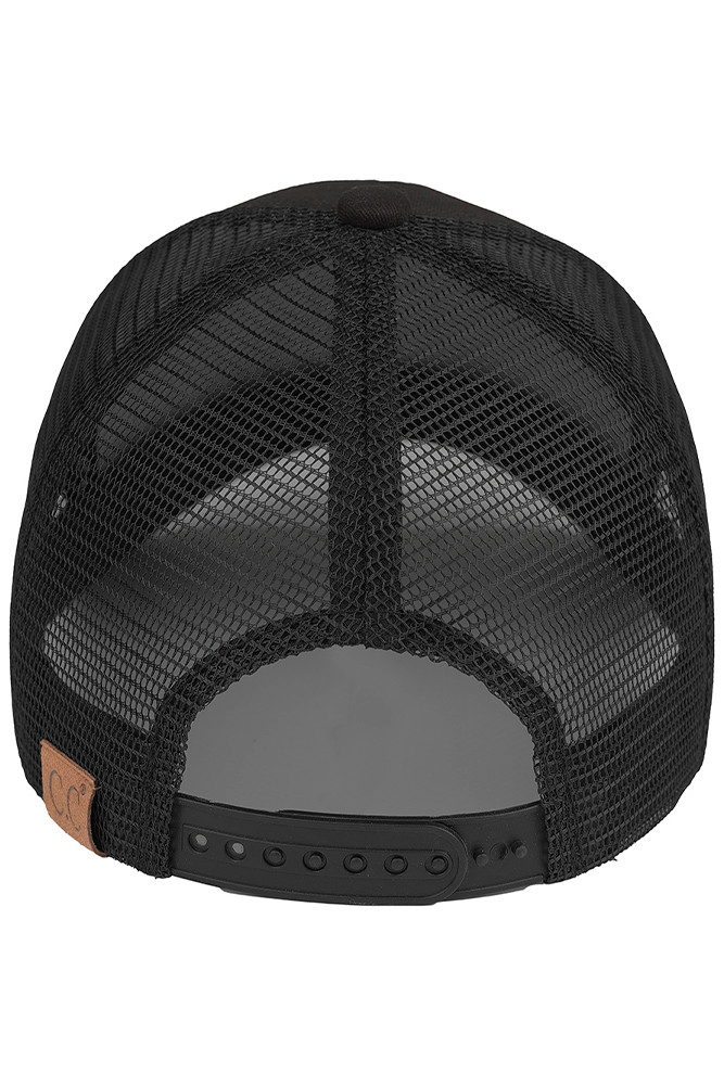 Women's Solid Trucker Cap — trucker hat photo 4