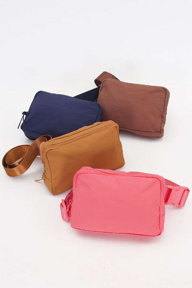Women's Solid Mini Fanny Belt Bag by BURACQ