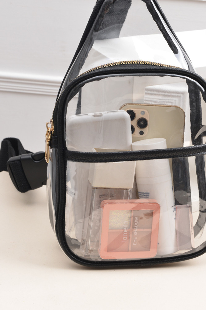 Women's Clear Stadium Concert Sling Bag — sling bag photo 5