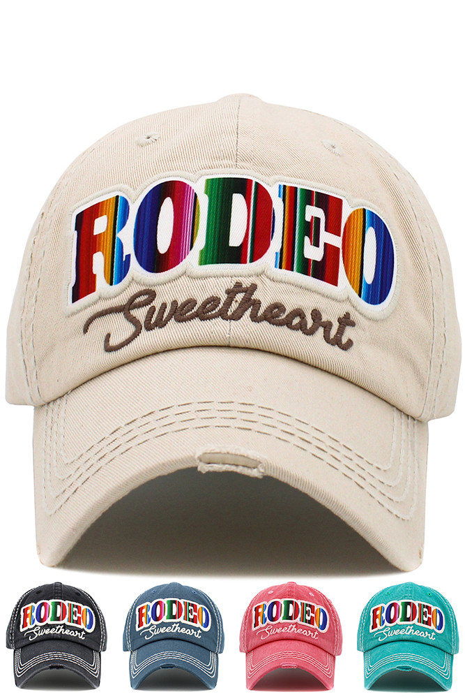Rodeo Sweetheart Vintage Basecap by BURACQ