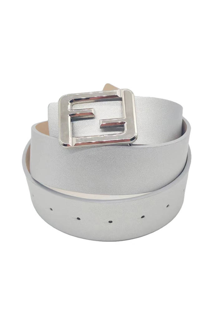 Women's Metallic Buckle Belt by BURACQ