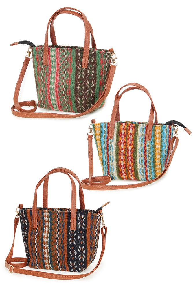 Women's Ethnic Print Crossbody Bag by BURACQ