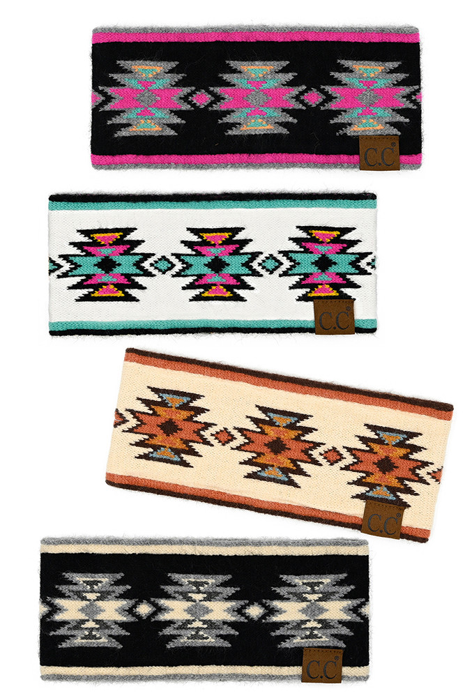 Women's Southwest Pattern Headwrap by BURACQ