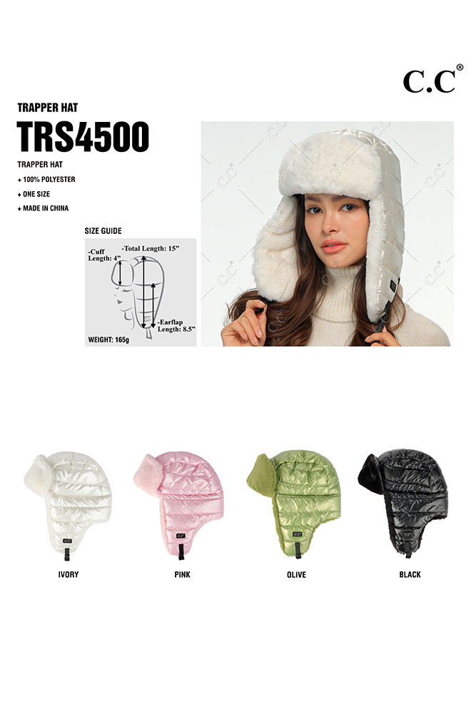 Women's Trapper Hat – Style TRS4500 — hat photo 2