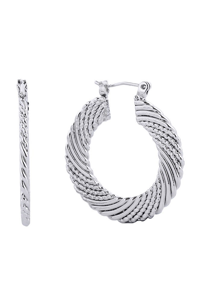 Women's 14K Gold Dipped Hoop Earrings by BURACQ