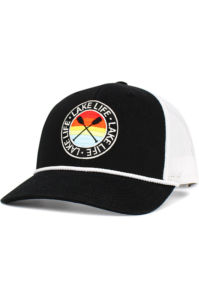 Women's Lake Life Mesh Back Baseball Cap — baseball cap photo 3