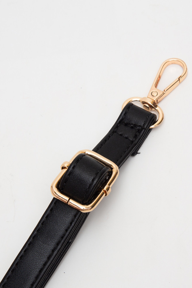 Women's Clear Crossbody Stadium Concert Transparent Bag in Black