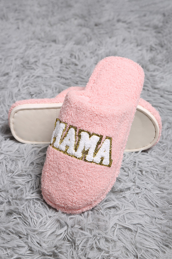 Women's Sequined Best Mama Winter Sleepers — cold-weather accessory photo 2