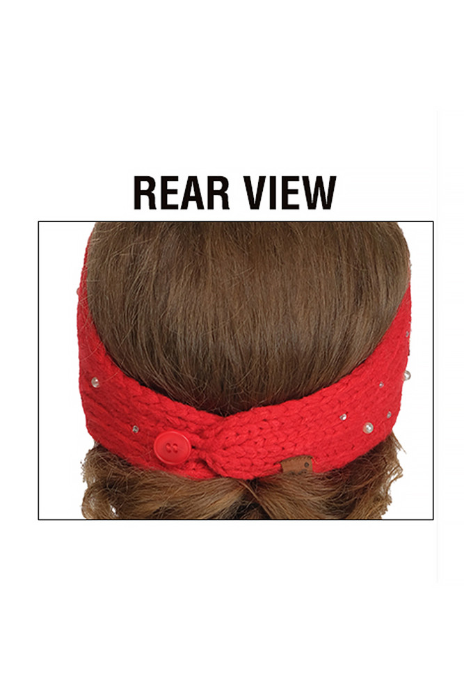 Women's Star & Pearl Embellishment Head Wrap — hair accessory photo 3