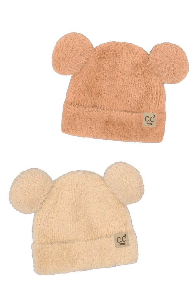 Kids Teddy Bear Beanie Winter Hat by BURACQ