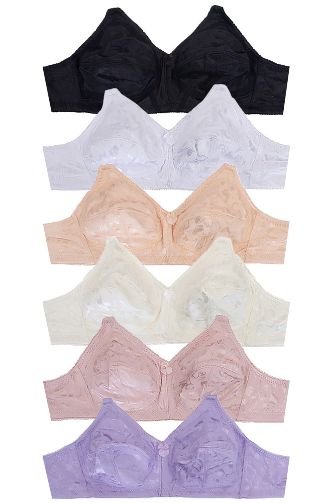 Women's Full Size Three Hook No Wire Bra by BURACQ