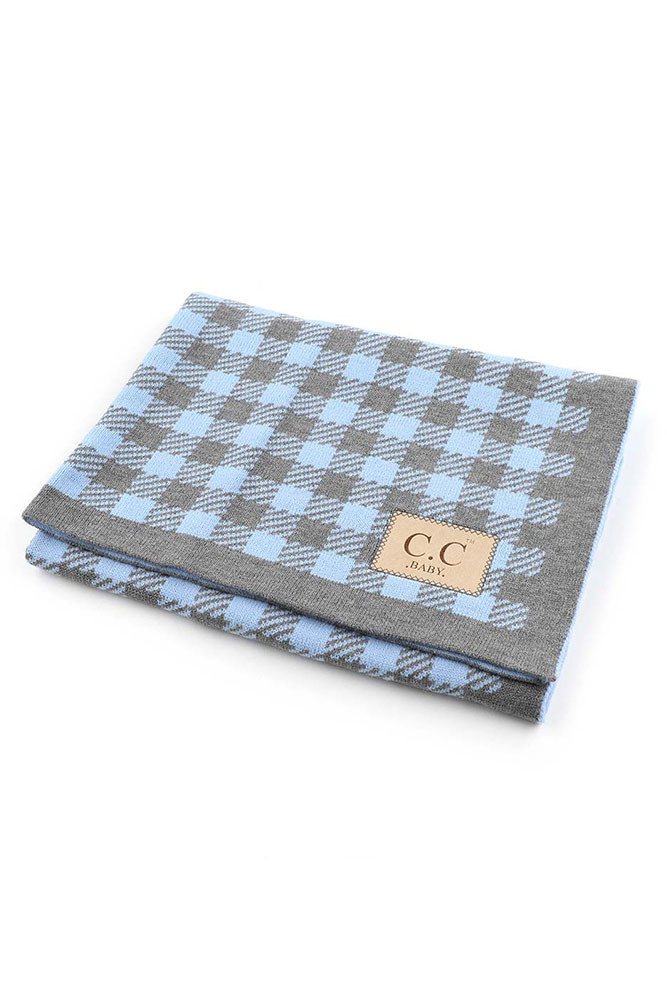 Buffalo Check Baby Blanket for Couch and Bed — blanket photo 4