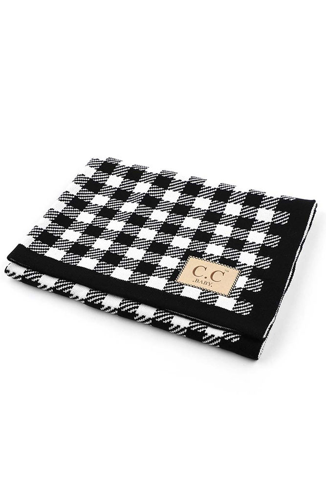 Buffalo Check Baby Blanket for Couch and Bed — blanket photo 5