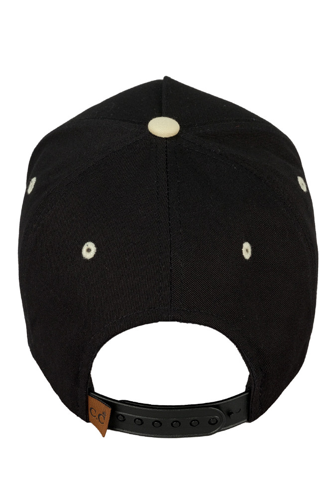 Women's Outlaw Embroidered Tow Tone Trucker Cap — trucker hat photo 5