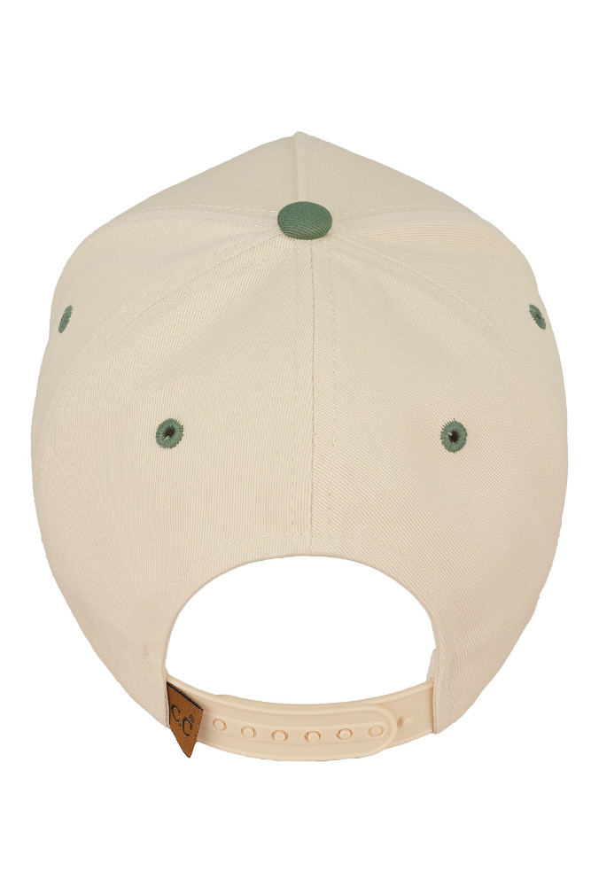 Women's The Matcha Club Embroidered Trucker Cap in Sage