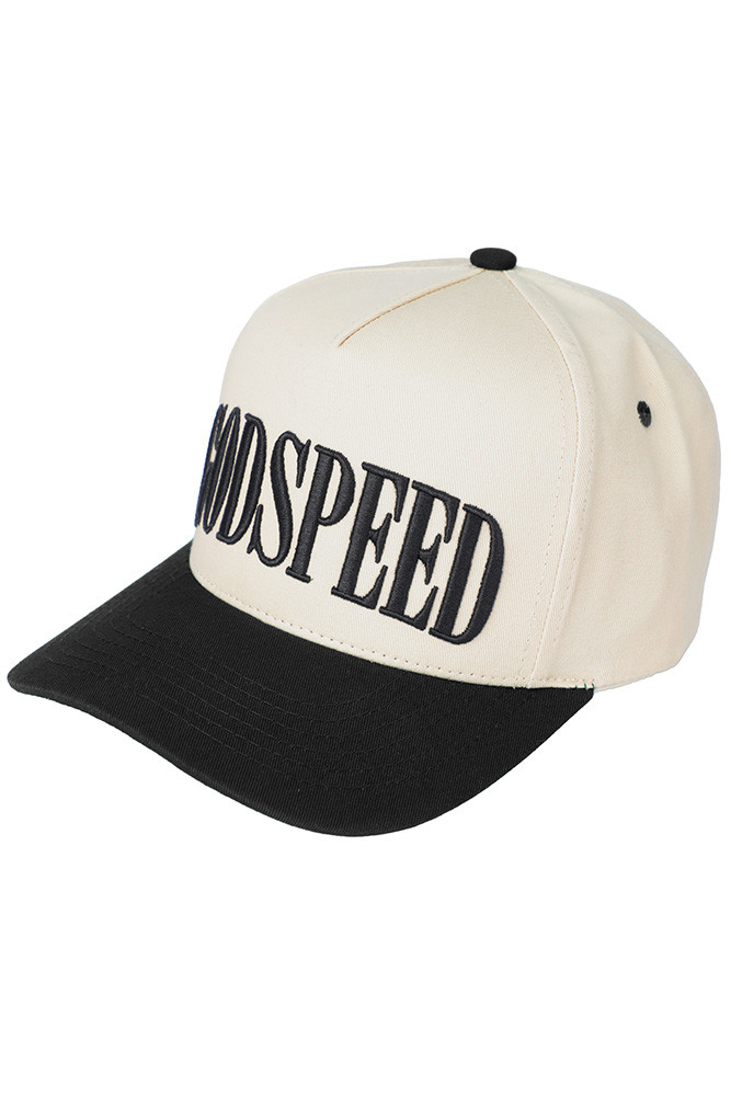 Women's Godspeed Letter Embroidery Trucker Cap by BURACQ