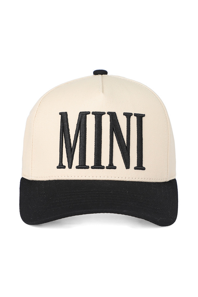 Mini Embroidered Kids Snapback Trucker Cap — trucker hat photo 4