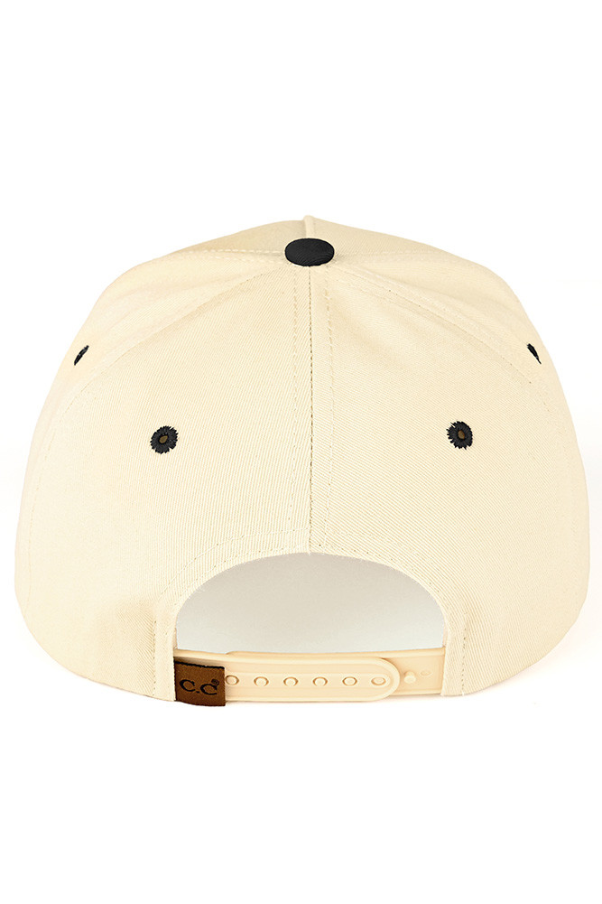 Put It on My Dad's Tab Letter Trucker Hat for Dads in Black