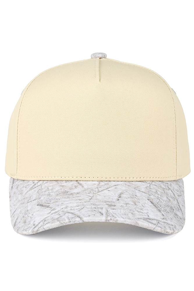 Women's Two-Tone Canvas Trucker Cap — trucker hat photo 2