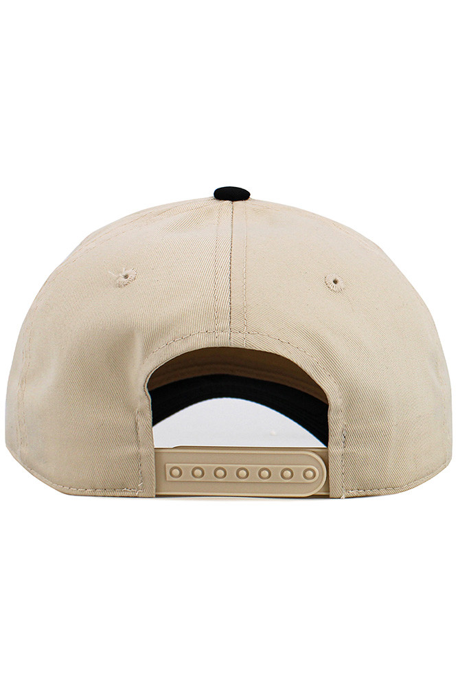 Women's Cowgirls for Christ Letter Five Panel Baseball Cap in Black