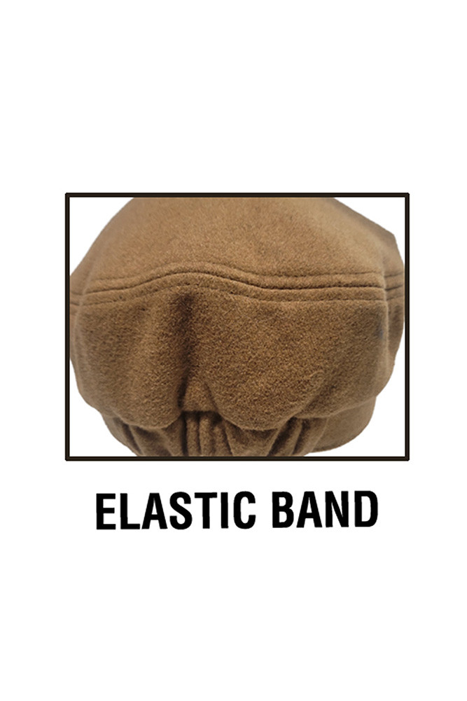 Women's Rope with Button Deco Solid Fisherman's Cap — cap photo 3