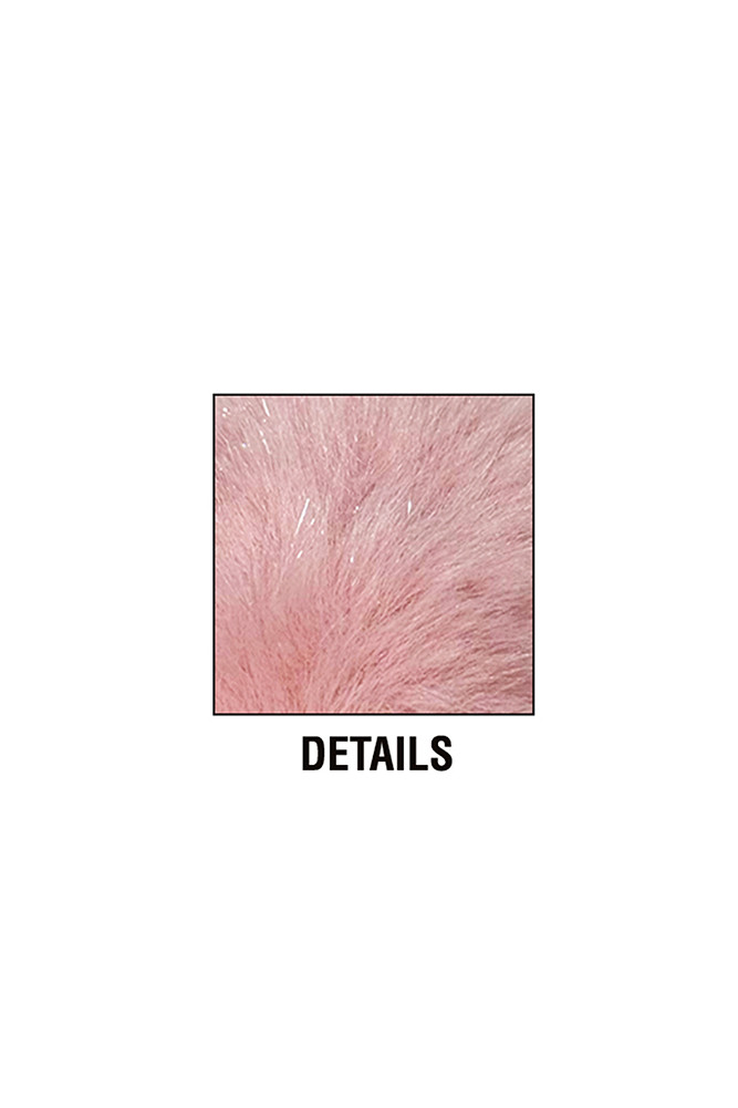 Women's Glitter Short Fur Earmuff Winter Headband by BURACQ
