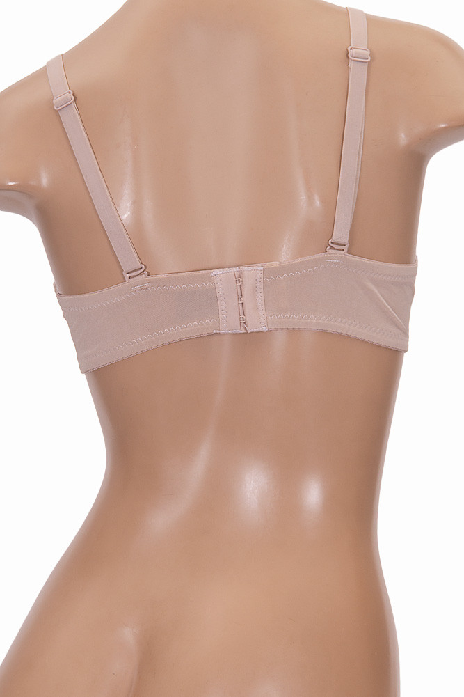 Women's No Wire Microfiber Solid Full Cup Bra — bra photo 6