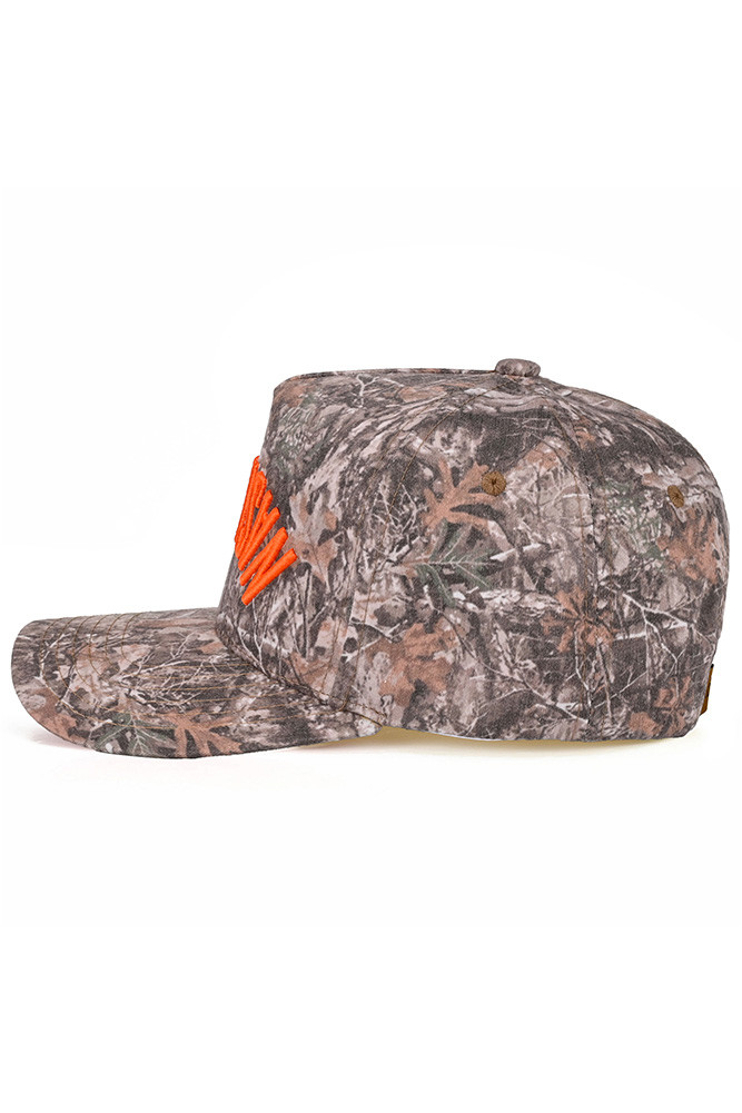 Women's Nashville Embroidered Letter Two-Tone Trucker Hat — trucker hat photo 4