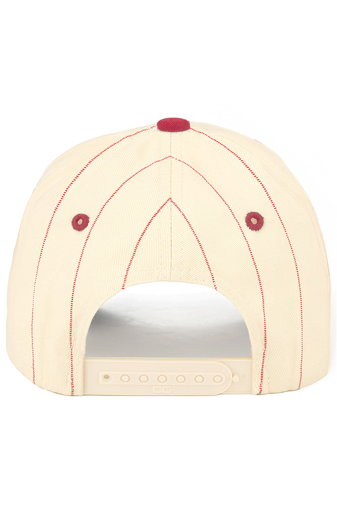 Women's Make America Pray Again Letter on Two-Tone Trucker Hat in Red