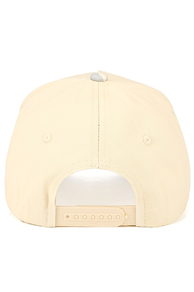 Women's Duck Camo Plain Trucker Hat in Beige