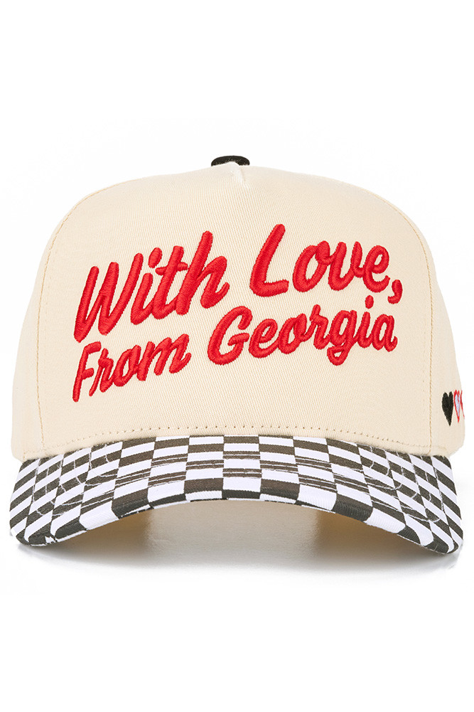 Women's With Love from Letter on Two-Tone Trucker Hat by BURACQ