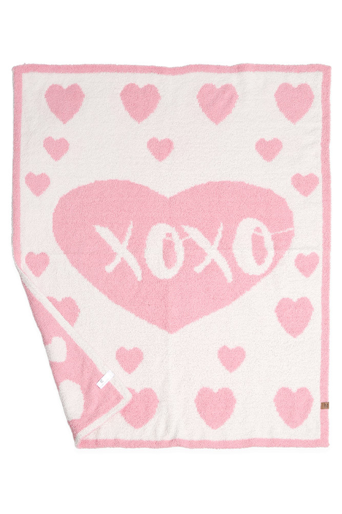 Kids Patterned Pink Reversible Throw Blanket for Kids’ Rooms — blanket photo 4
