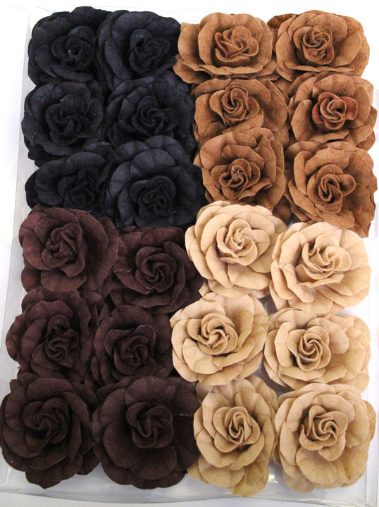 Women's Rose Flower Hair Clip – Style SM2563BR by BURACQ