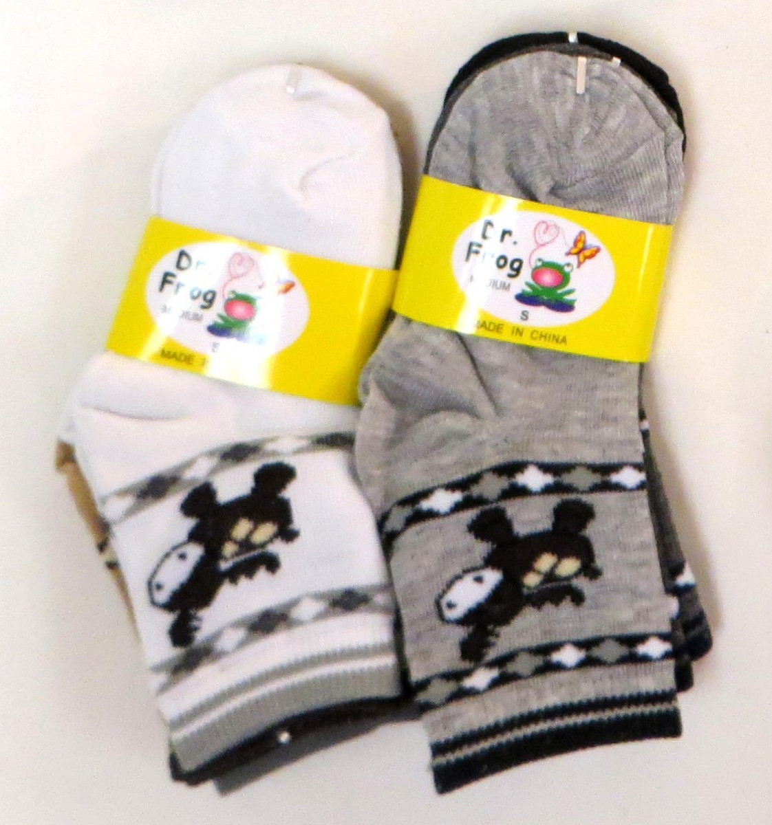 Kids Character Print Crew Socks by BURACQ