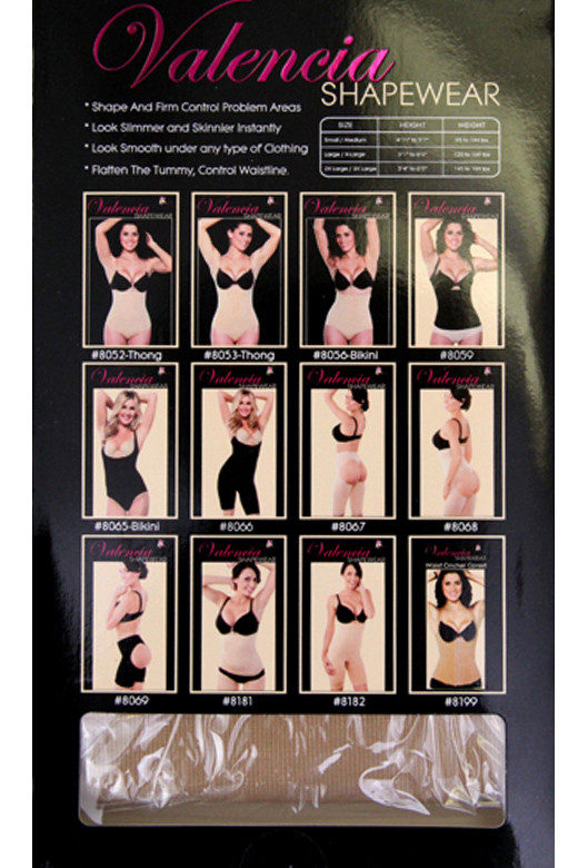 Women's Open Bust Full Body Shaper – Style 8182 — body shaper photo 2