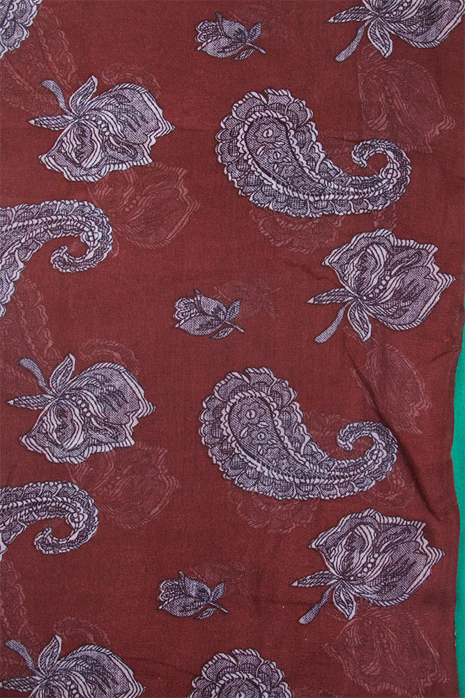 Women's Floral Print Infinity Scarf – Style 323E — infinity scarf photo 4