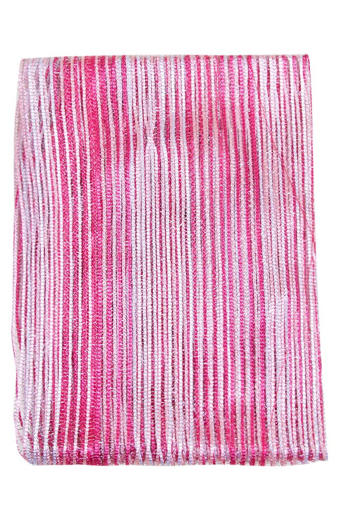 Women's Multicolor Fringe Skinny Scarf – Style OWSW4293 — scarf photo 3