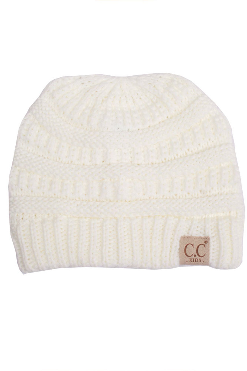 C.C BEANIE-YJ-847-KIDS - HANA WHOLESALE