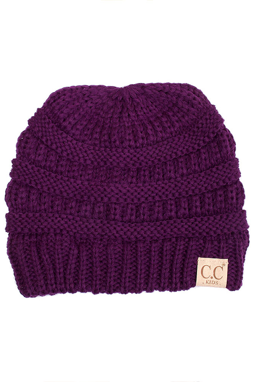 C.C BEANIE-YJ-847-KIDS - HANA WHOLESALE