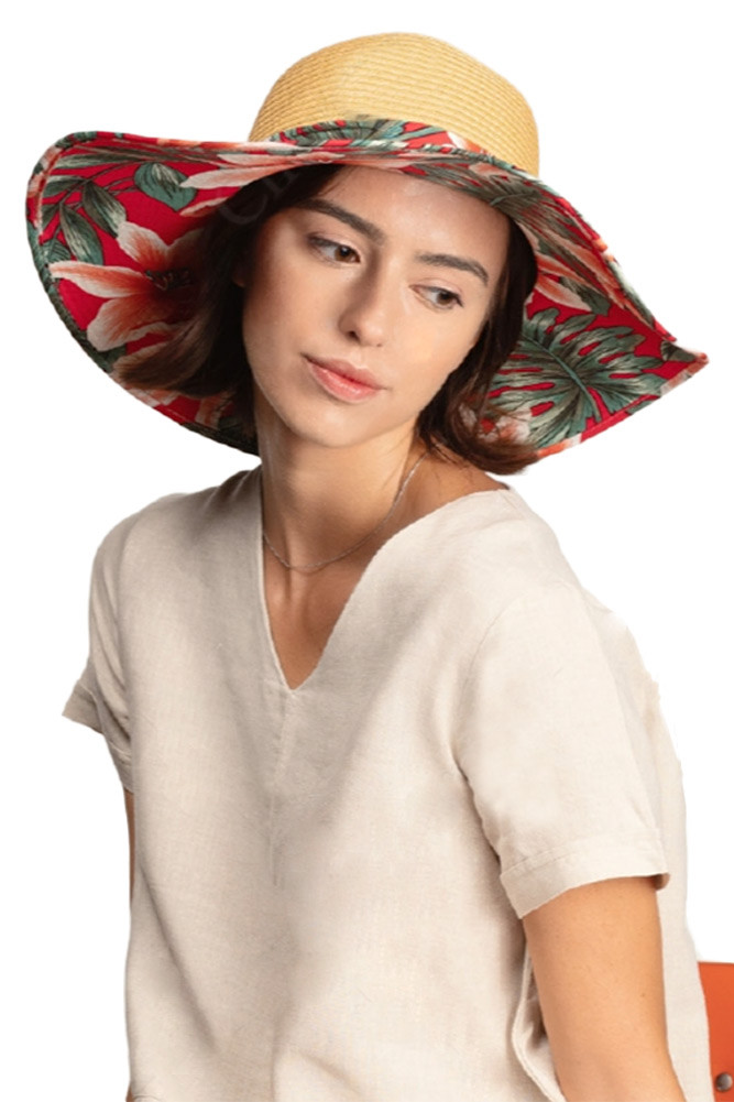 C.C SUN HAT-ST-3002 - HANA WHOLESALE