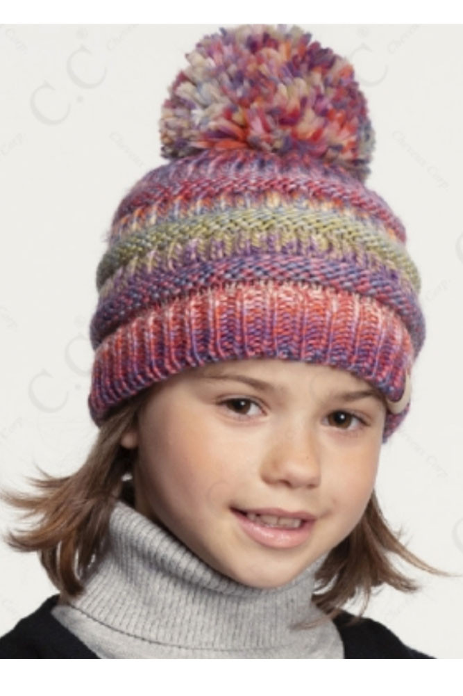 C.C KIDS BEANIE-KIDS-705-POM - HANA 