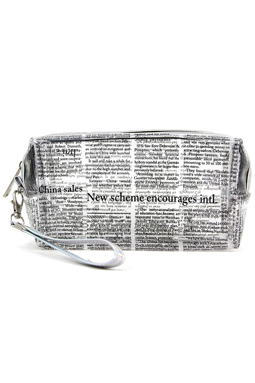 How to make a newspaper purse - YouTube