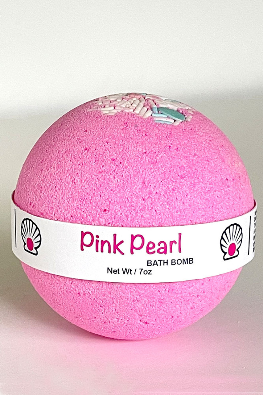 PINK PEARL FIZZY BATH BOMB - HANA WHOLESALE