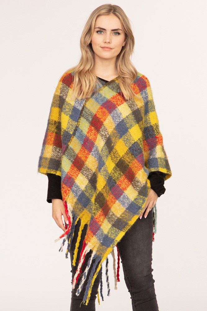 25AW❗️ RERACS FLANNEL BAND COLLAR PONCHO McCalls Poncho M8347 – The Fold Line