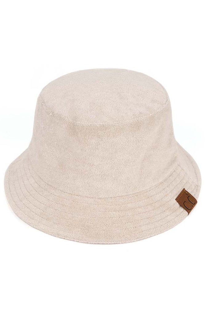 帽子 ALEXIASTAM Terry Bucket Hat Brown ALEXIASTAM Terry Bucket Hat Brown Adult Unisex Bucket Hat Brown