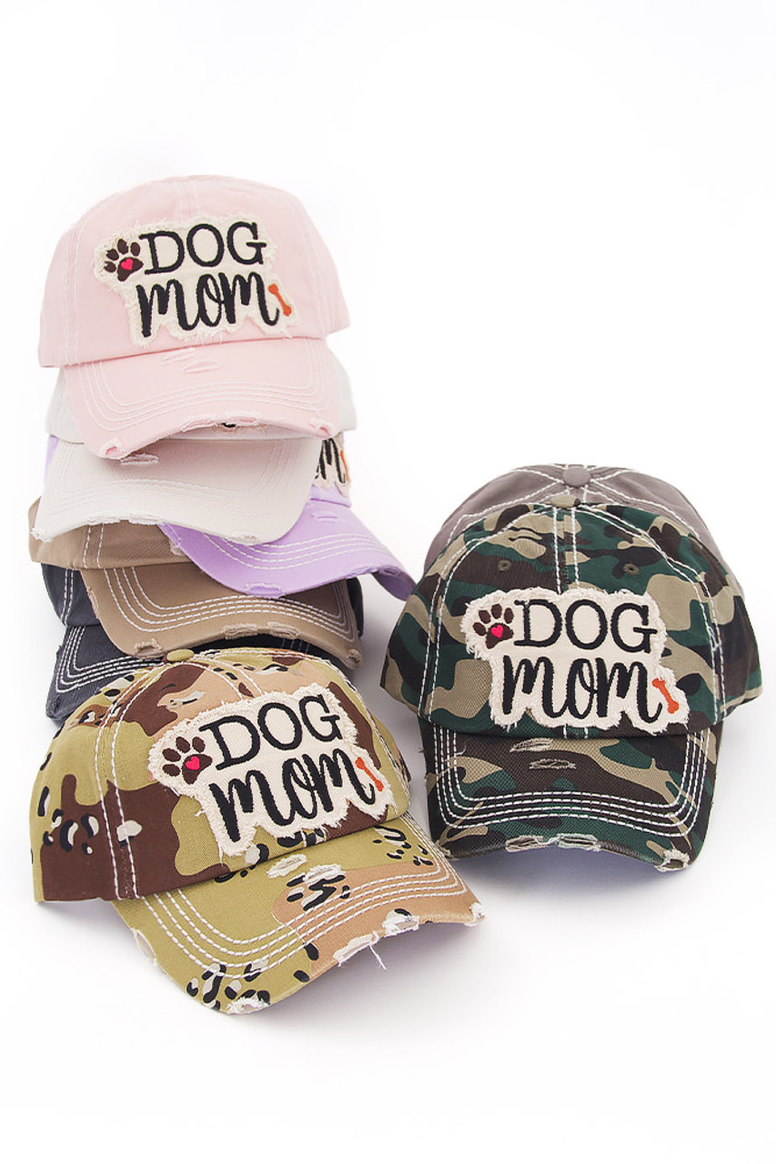 Dog mom clearance baseball cap