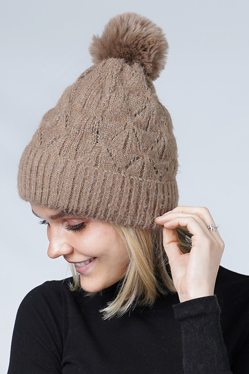 Pom Pom Beanie (multiple colors)